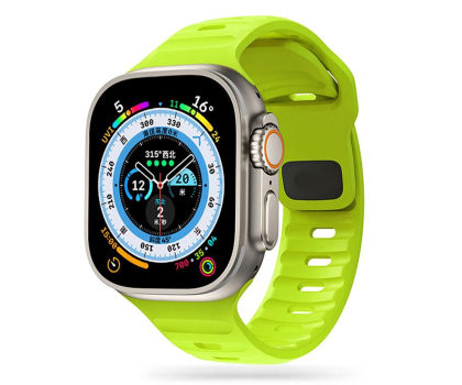 Pasek i akcesoria do zegarków TECH-PROTECT IconBand Line do Apple Watch 44/45/46/49 mm lime